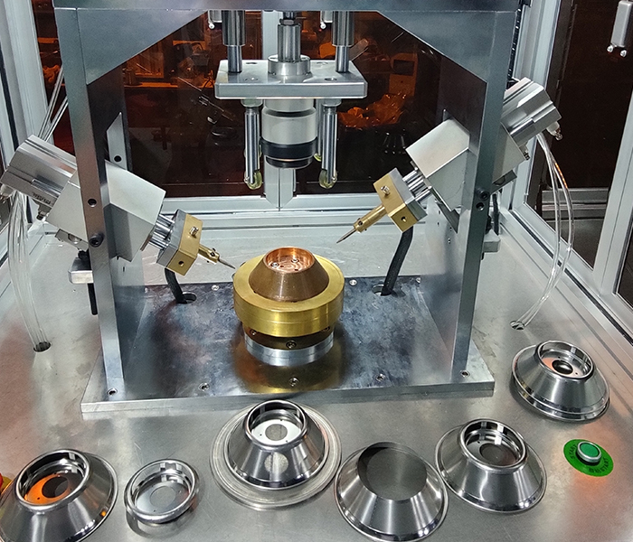 過濾網盤自動點焊機