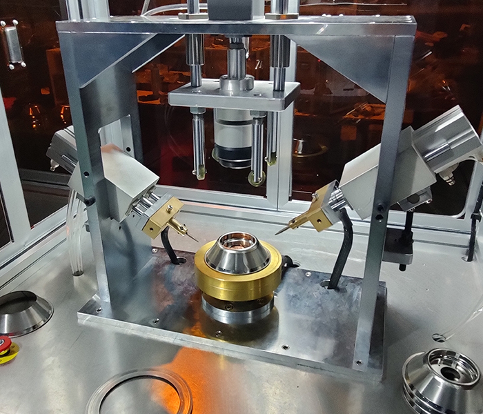 過濾網盤自動點焊機